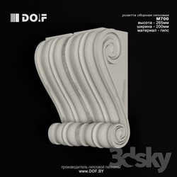 Decorative plaster - OM_M700_H265_DOF 