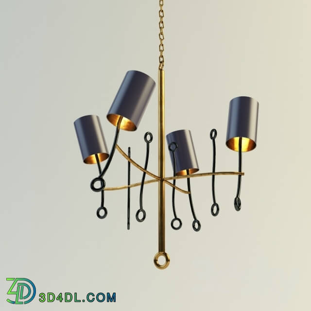 Ceiling light - Porta romana - Lollipop Chandelier