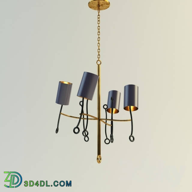 Ceiling light - Porta romana - Lollipop Chandelier