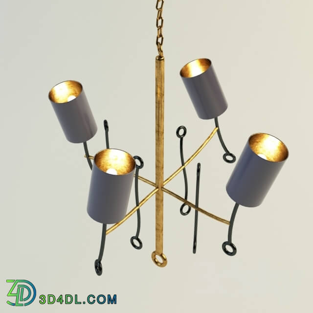 Ceiling light - Porta romana - Lollipop Chandelier