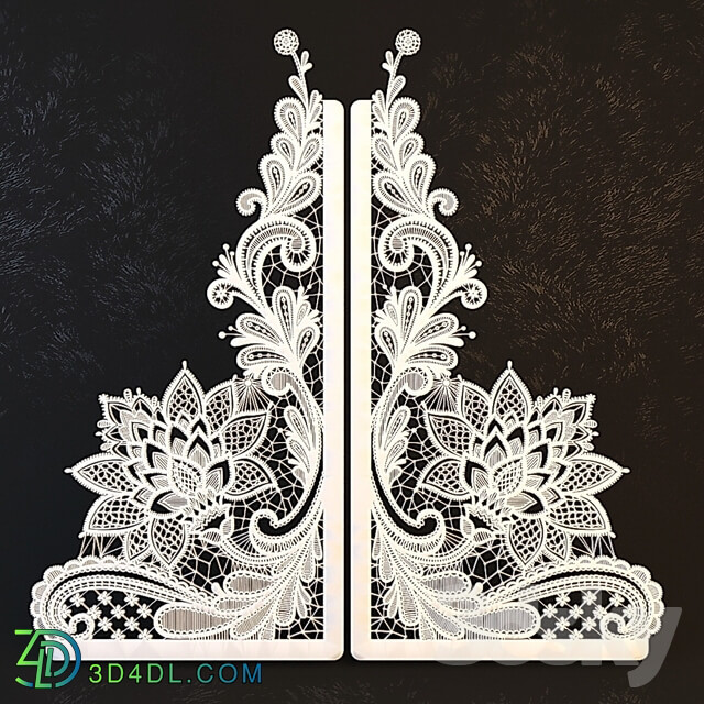 Decorative plaster - Shirma pattern