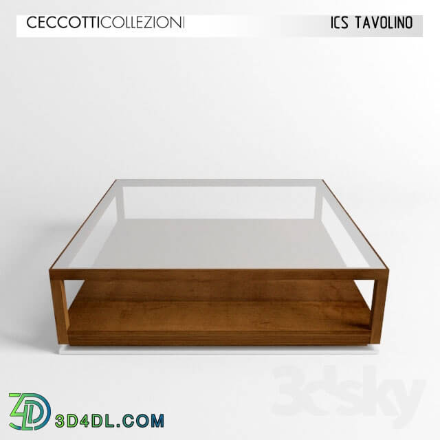 Table - Coffee table Ceccotti ICS Tavolino