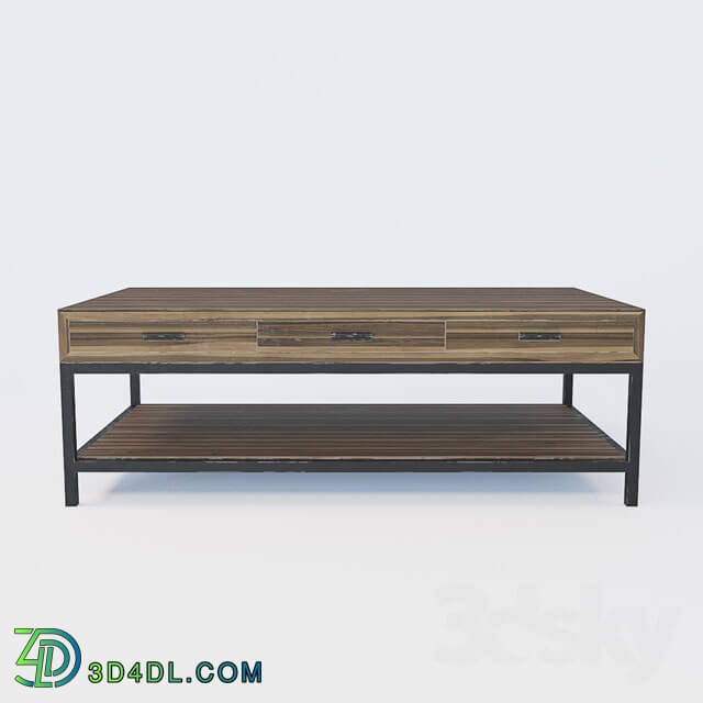 Table - Elegant Reclaimed Coffee Table