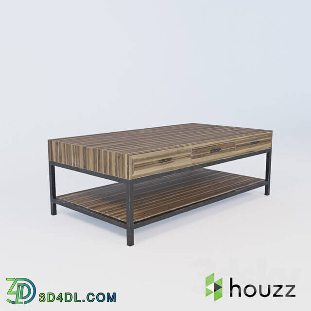 Table - Elegant Reclaimed Coffee Table