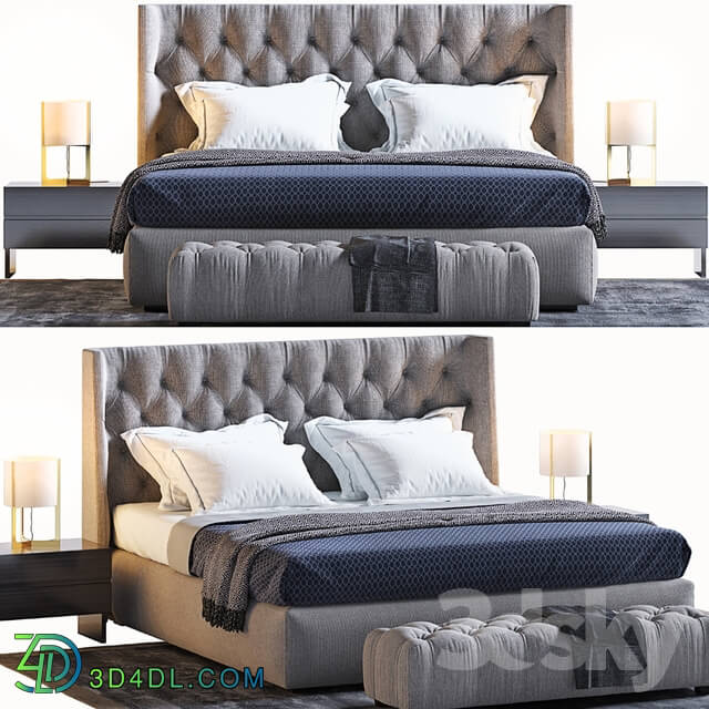 Bed - MERIDIANI TURMAN LOW