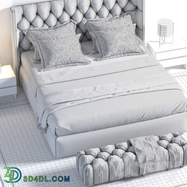 Bed - MERIDIANI TURMAN LOW