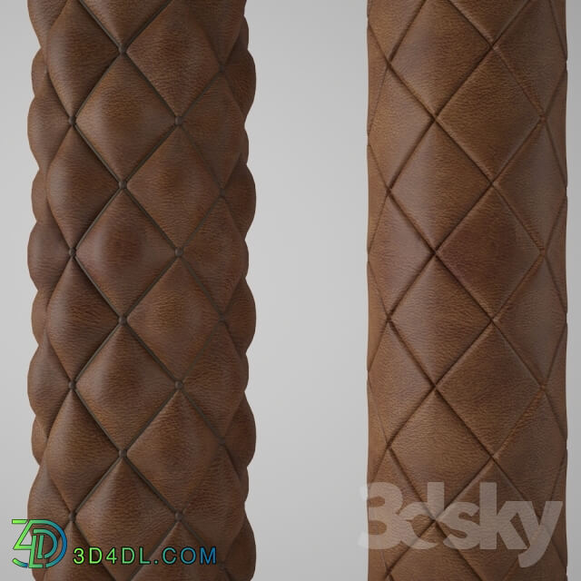 Other decorative objects - leather column