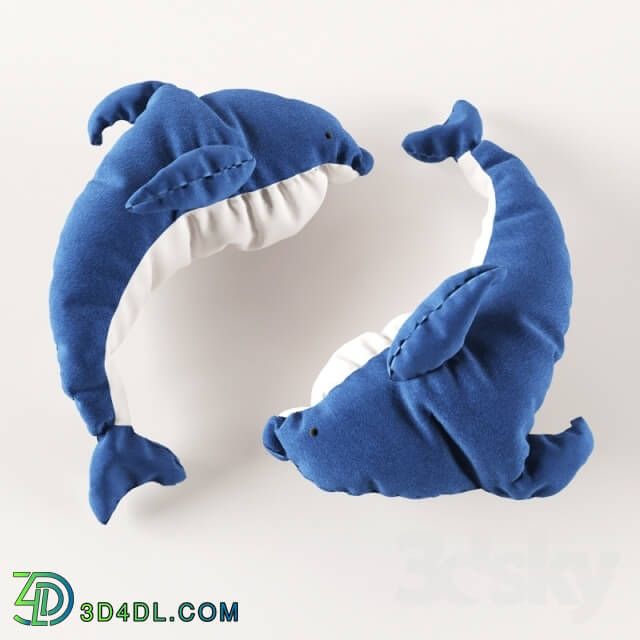 Miscellaneous - dolphin pillow