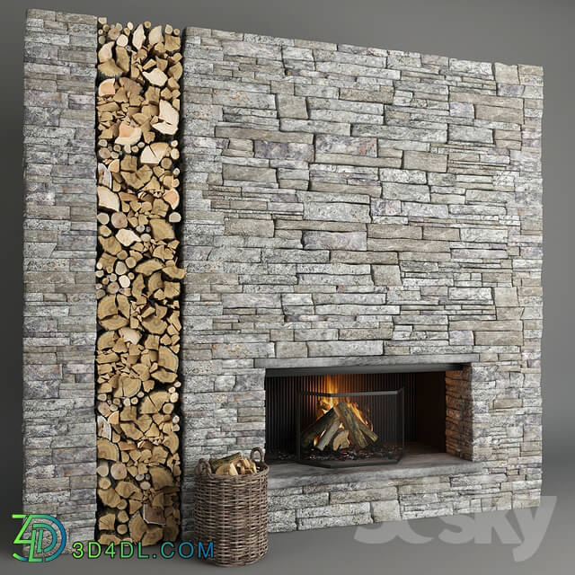 Fireplace - Fireplace and firewood 5