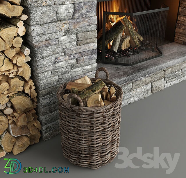 Fireplace - Fireplace and firewood 5