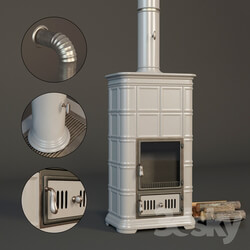 Fireplace - Tiled stove 