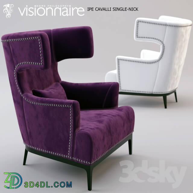 Arm chair - IPE CAVALLI SINGLE-NICK