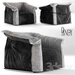 Arm chair - Armchair dandy home Limousine 