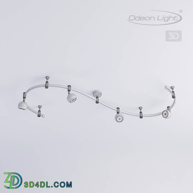 Technical lighting - Flexible track ODEON LIGHT 3801 _ 4TR CEMETA