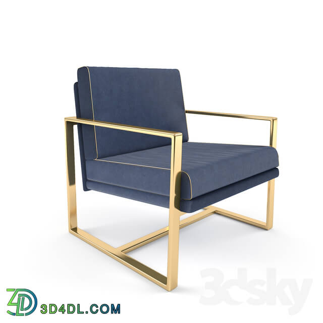 Chair - Armchair golden