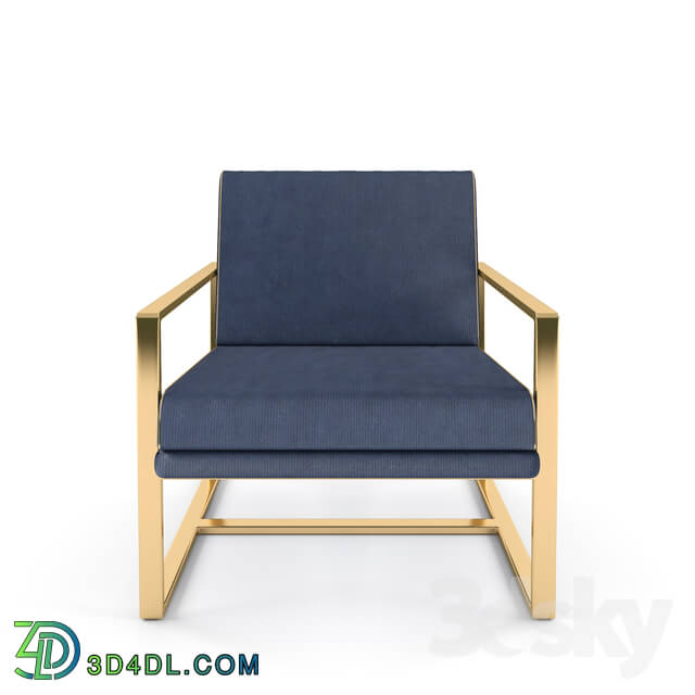 Chair - Armchair golden