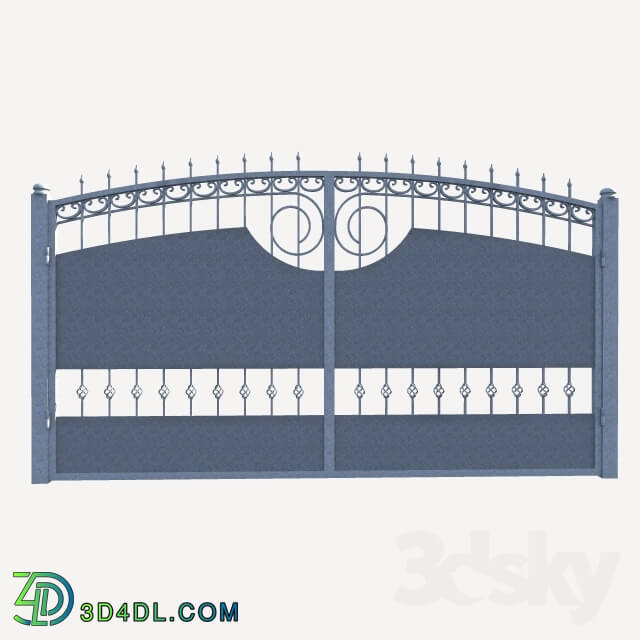 Other architectural elements - Gates_ metal 1