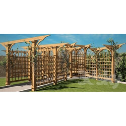 Other architectural elements - Pergola2.rar 