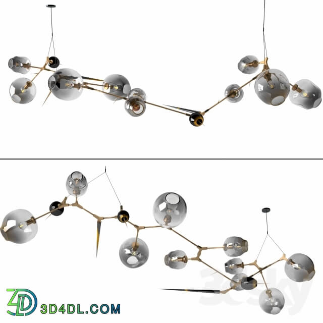 Ceiling light - BRANCHING BURST BU.10.02 by Lindsey Adelman