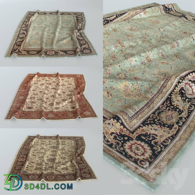 Carpets - Carpet with folds