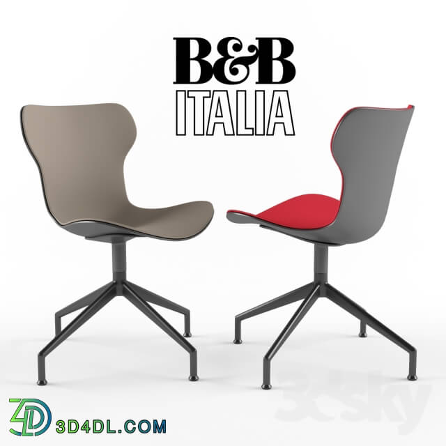 Chair - B _amp_ B PAPILIO SHELL