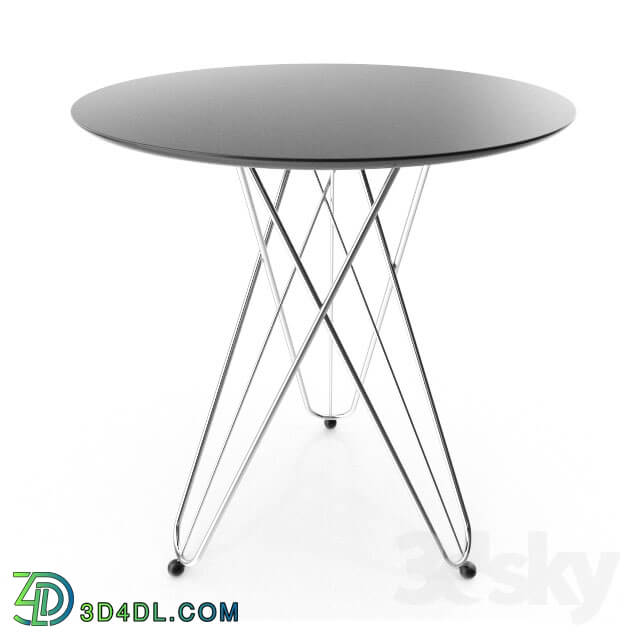 Table - Gueridon Wire Table