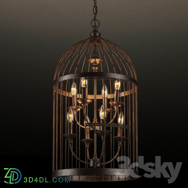 Ceiling light - GRAMERCY HOME - Chandelier CH008-8-ABG