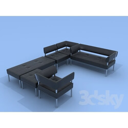 Sofa - A set of upholstered furniture 
