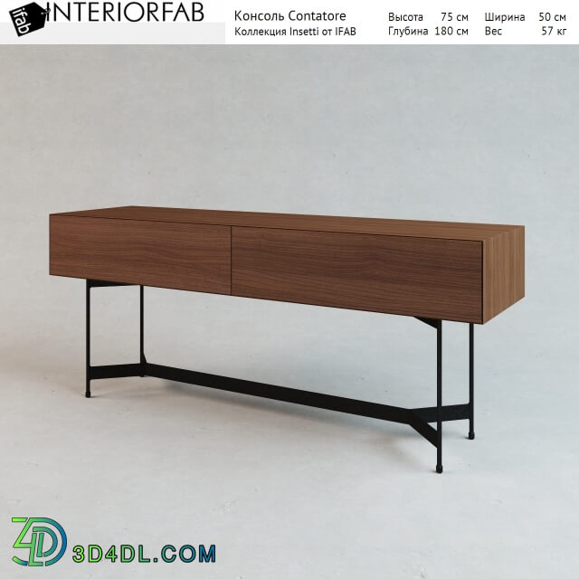 Sideboard _ Chest of drawer - Collection console Sontatore Insetti from IFAB