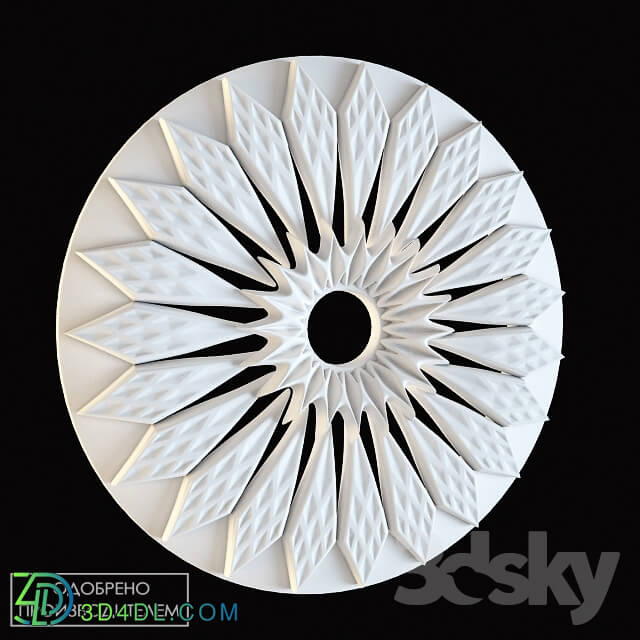 Decorative plaster - Socket