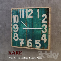 Other decorative objects - Kare Wall Clock 