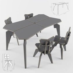 Table _ Chair - Splice Range _Table _ Chair_ 