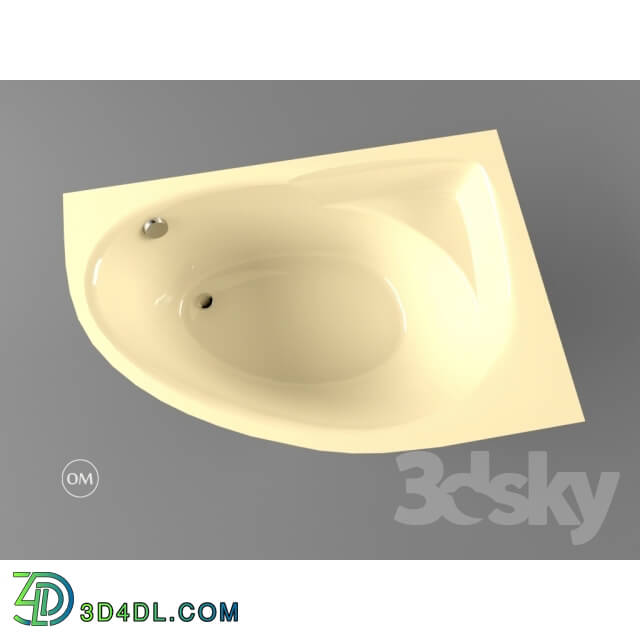 Bathtub - PAA TRE 1500mm x 1000mm x 650mm