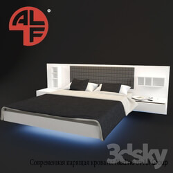 Bed - Modern floating bed 