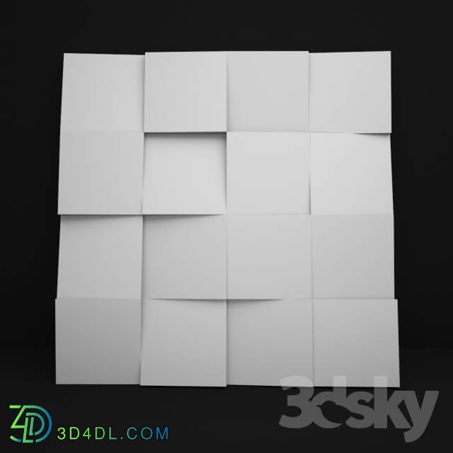 3D panel - 3D panel _quot_Quadro_quot_