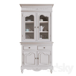 Wardrobe _ Display cabinets - White kitchen cupboard 
