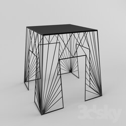 Table - BLACK STOOL 