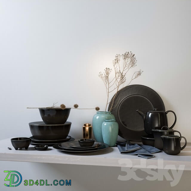 Tableware - Broste Copenhagen Nordic Coal Ceramics