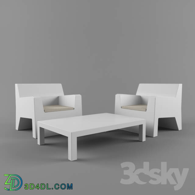 Table _ Chair - Vondom