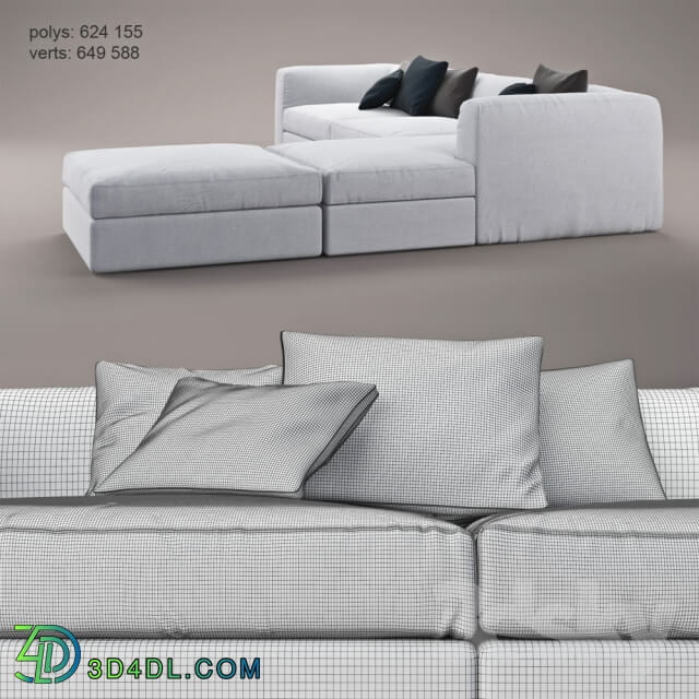 Sofa - Sofa Dune Poliform _ 3