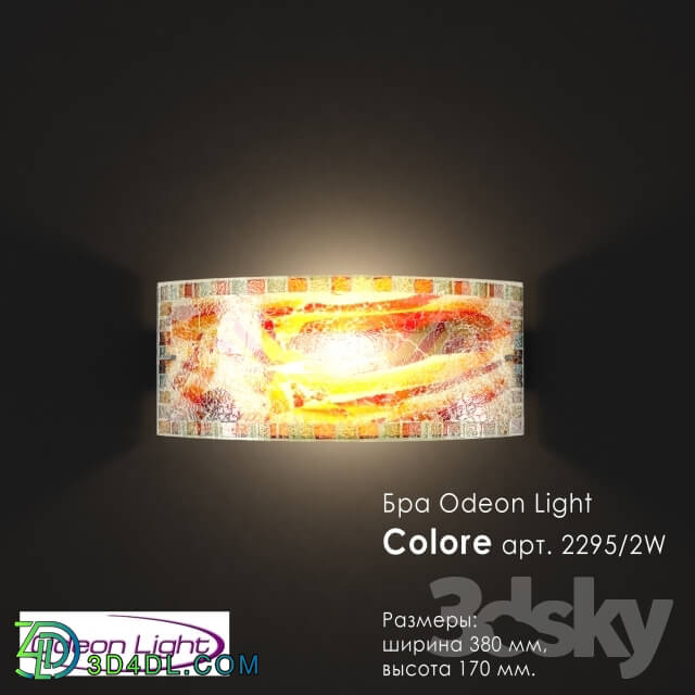 Wall light - Suspension Odeon light Colore 2295 _ 2W