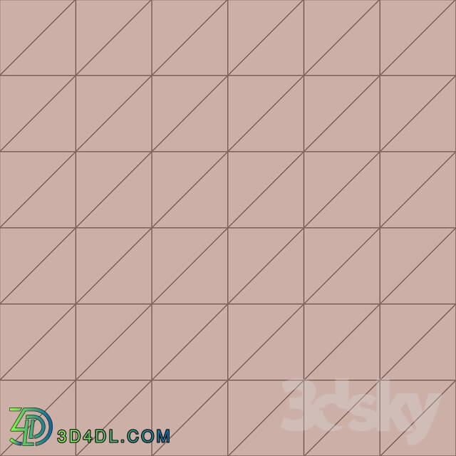 Wall covering - Wallpaper geometry