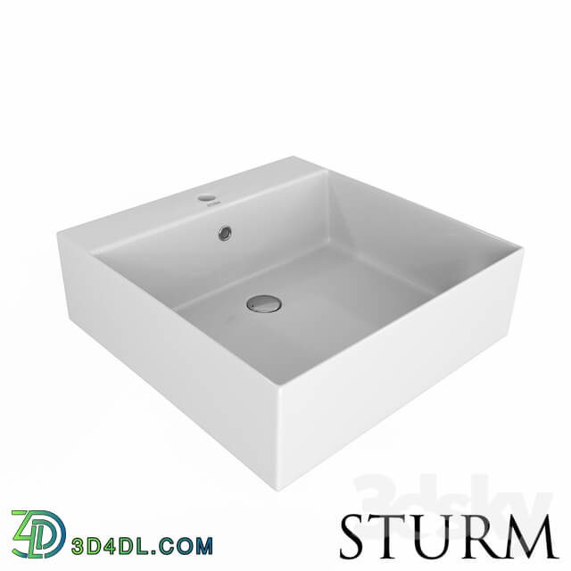 Wash basin - Sink laid STURM Step square