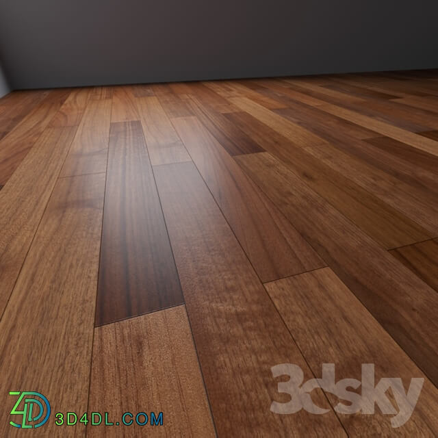 Floor coverings - Parquet board global parquet american walnut