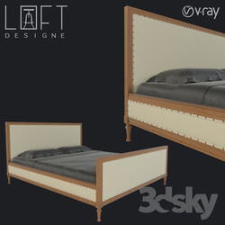 Bed - Bed LoftDesigne 4242 model 