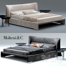 Bed - Bed Glove Bed Molteni _amp_ C 