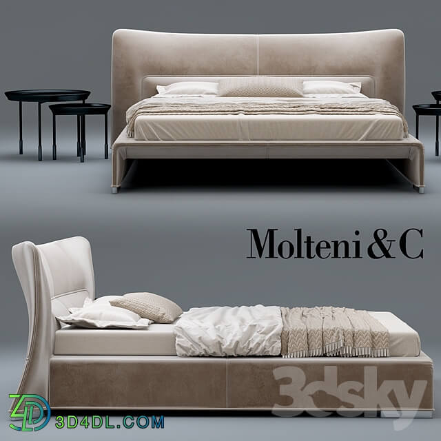 Bed - Bed Glove Bed Molteni _amp_ C