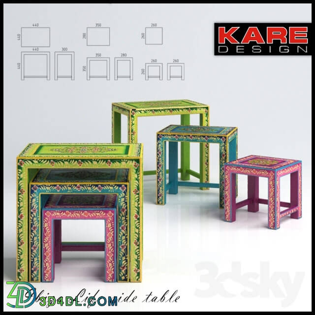 Table - Coffee Tables - Kare - Ibiza Life side table