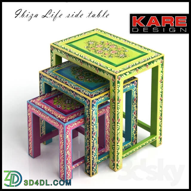 Table - Coffee Tables - Kare - Ibiza Life side table