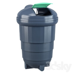 Other architectural elements - Polymer Dumpster BM-5000 Security 